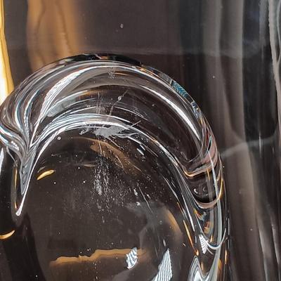 LOT 176: Mother of Pearl Hor D'oeuvre Picks, Crackle Wine Glasses & Ice Bucket