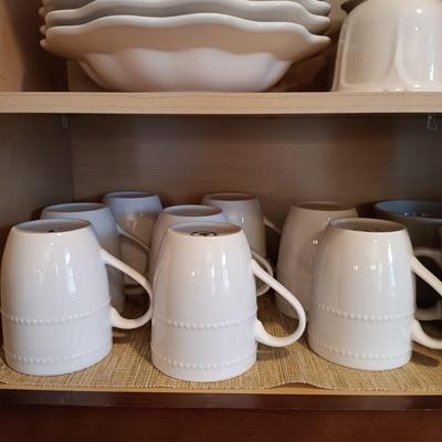 LOT 187: Collection of Dishes and Glassware from Royal Norfolk, Gibson Housewares & More