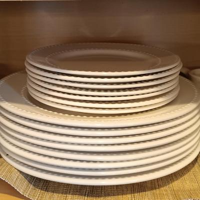 LOT 187: Collection of Dishes and Glassware from Royal Norfolk, Gibson Housewares & More