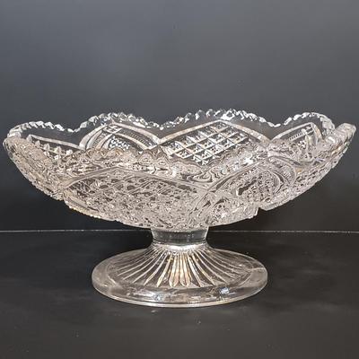LOT 189: Lenox Bowl with Pressed Glass and Crystal Kitchenware