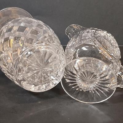 LOT 189: Lenox Bowl with Pressed Glass and Crystal Kitchenware