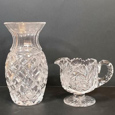 LOT 189: Lenox Bowl with Pressed Glass and Crystal Kitchenware