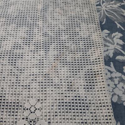 LOT 217: Collapsible Metal Plant Stand, Metal Wine Rack, Metal Basket & Textiles