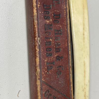 Bausch & Lomb Optical Co. set & C. De Haan & Co razor