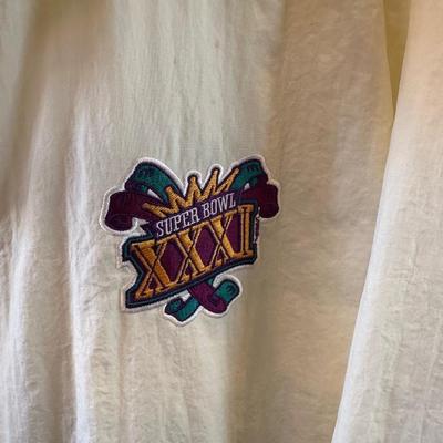 Vintage Super Bowl XXXI Windbreaker Jacket, New Orleans, 1997