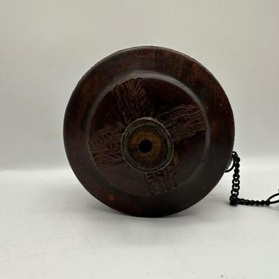 Vintage Tibetan-Style Prayer Wheel