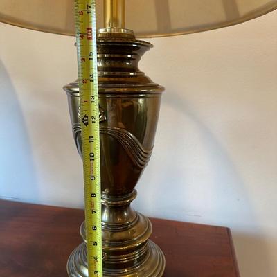 Pair of Brass-Style Table Lamps