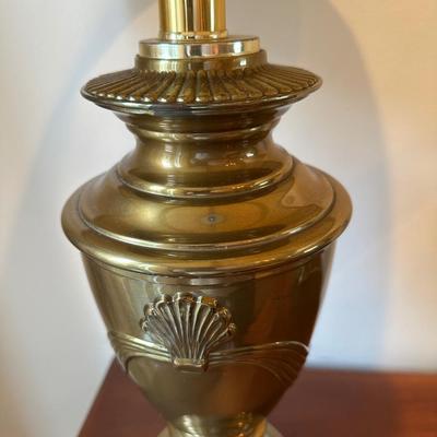 Pair of Brass-Style Table Lamps