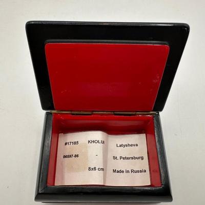 Vintage Kholui Russian Lacquer Box