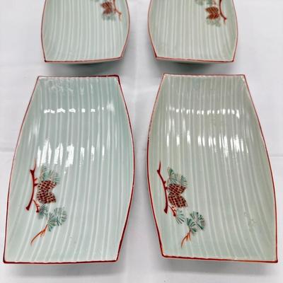 Four Sushi Dishes-local pickup and shipping available