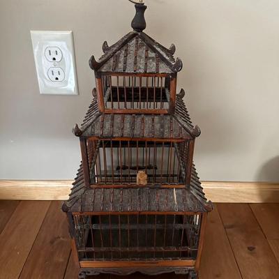 Chinese Vintage Bird Cage-local pickup and shipping available