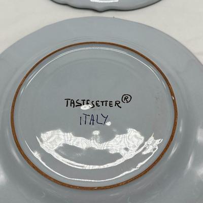 Pair of MORELLI FAENZA Handmade plates-8" local pickup and shipping available