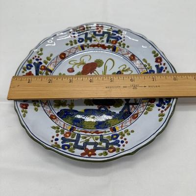 Pair of MORELLI FAENZA Handmade plates-8" local pickup and shipping available