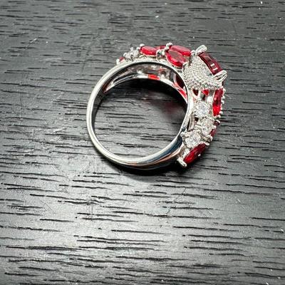 Red Zircon size 7