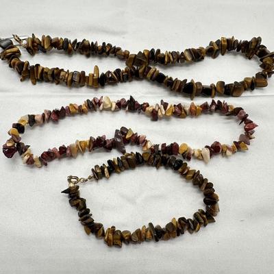 Three stone bracelets