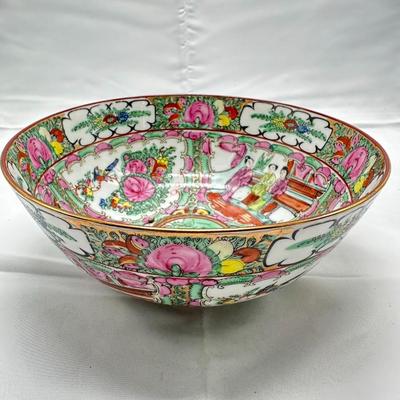 Large chinese punch bowl
