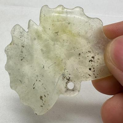 Chinese Jade Bufferfly Pendant