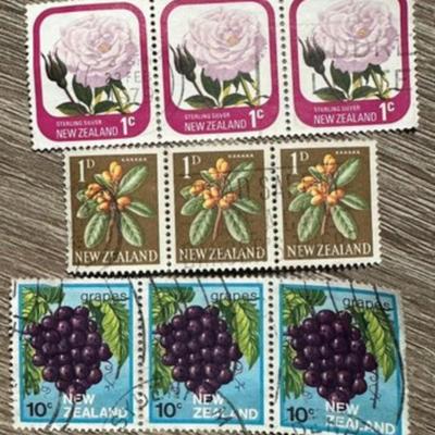 New Zealand Vintage Stamps