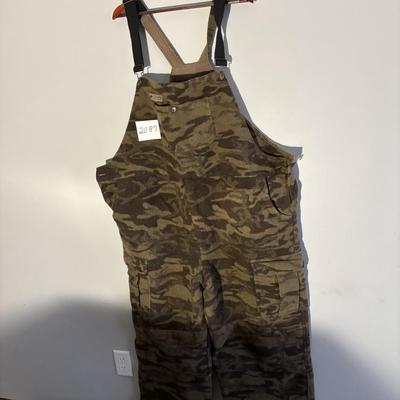 Columbia XXL Men’s Gallatin Camo Bibs