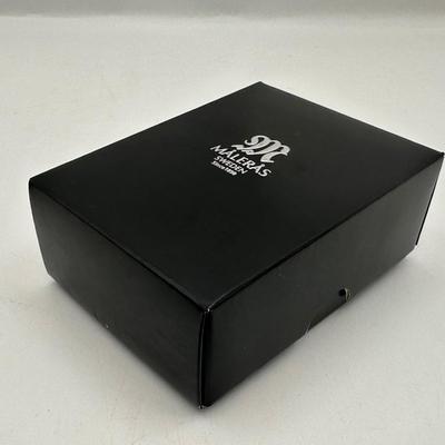 Målerås Sweden Crystal Sculpture – “Miniature Moose” w/ Box