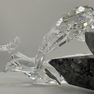 Swarovski Crystal Figurines Dolphins Soulmates