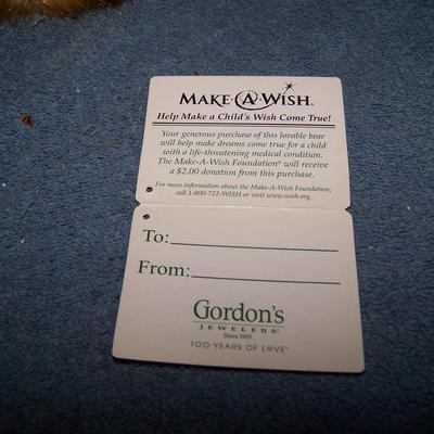 LOT 164 SWEET COLLECTABLE TEDDY BEARS BOYD'S-BAILEY & GUND/GORDONS