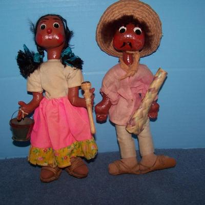 LOT 165 GREAT VINTAGE GIRL & BOY DOLLS