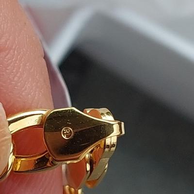 10k Gold New With Tags Jc Penney Jewelry Partial Solid Cuban Curb Link 22"