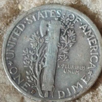 1937 Mercury Dime
