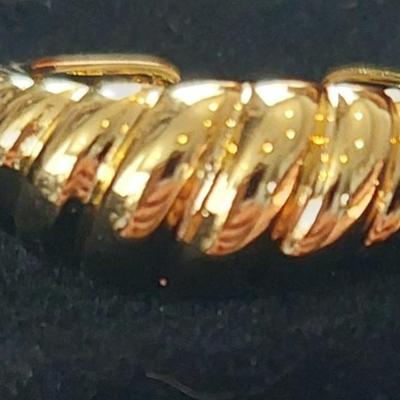 18kt Gold Overlay sterling silver Ring