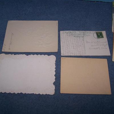 LOT 176 GREAT VINTAGE POSTCARDS-CHRISTMAS/THANKSGIVING MISC PICS