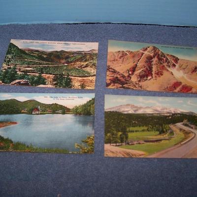 LOT 177 GREAT VINTAGE POSTCARDS-RAILROADS & COLORADO