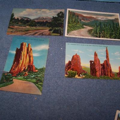LOT 177 GREAT VINTAGE POSTCARDS-RAILROADS & COLORADO
