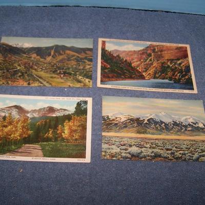 LOT 177 GREAT VINTAGE POSTCARDS-RAILROADS & COLORADO