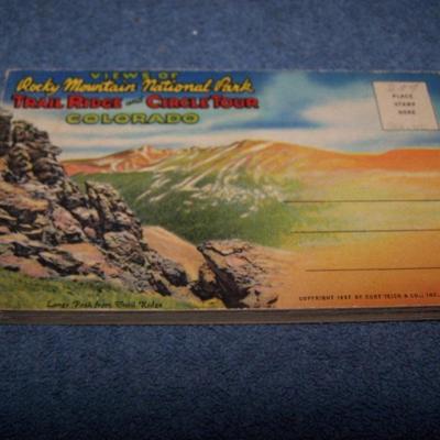 LOT 178 GREAT VINTAGE POSTCARDS-COLORADO-ELITCH GARDENS/RMNP/BIG THOMPSON++