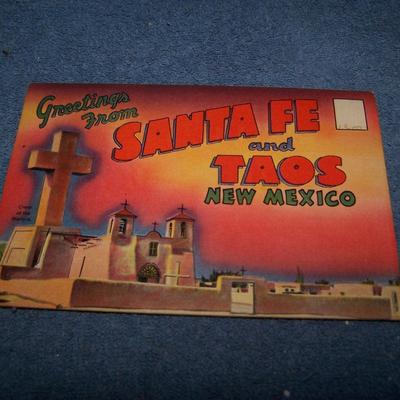 LOT 179 GREAT VINTAGE POSTCARDS/FOLDERS-NEW MEXICO