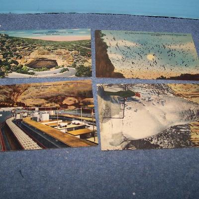 LOT 180 GREAT VINTAGE POSTCARDS/FOLDERS NEW MEXICO-CARLSBAD CAVERNS