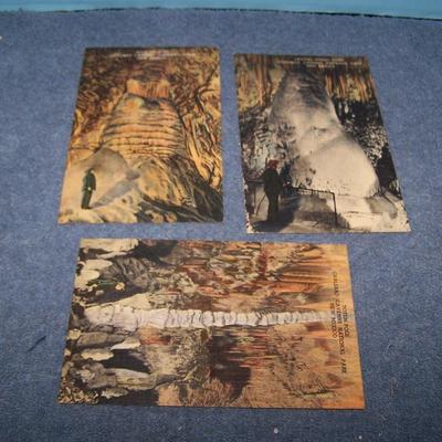 LOT 180 GREAT VINTAGE POSTCARDS/FOLDERS NEW MEXICO-CARLSBAD CAVERNS