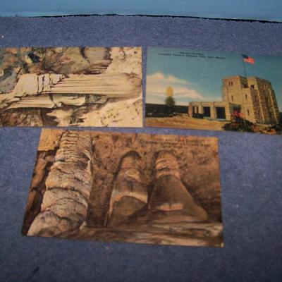 LOT 180 GREAT VINTAGE POSTCARDS/FOLDERS NEW MEXICO-CARLSBAD CAVERNS