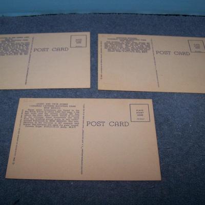 LOT 180 GREAT VINTAGE POSTCARDS/FOLDERS NEW MEXICO-CARLSBAD CAVERNS