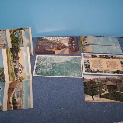 LOT 183 GREAT VINTAGE POSTCARDS-MISC USA