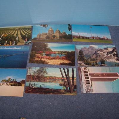 LOT 183 GREAT VINTAGE POSTCARDS-MISC USA