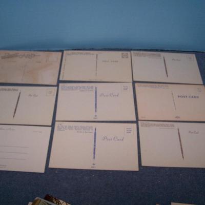 LOT 183 GREAT VINTAGE POSTCARDS-MISC USA