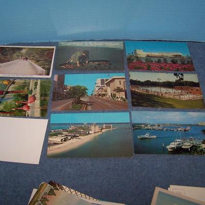 LOT 183 GREAT VINTAGE POSTCARDS-MISC USA