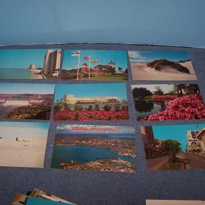 LOT 183 GREAT VINTAGE POSTCARDS-MISC USA
