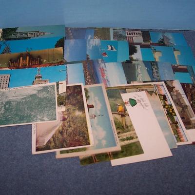 LOT 183 GREAT VINTAGE POSTCARDS-MISC USA