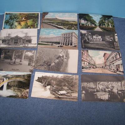 LOT 186 GREAT VINTAGE POSTCARDS--HAWAII