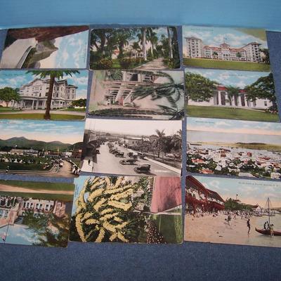 LOT 186 GREAT VINTAGE POSTCARDS--HAWAII