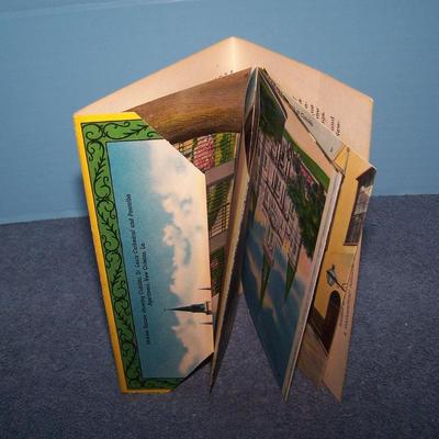 LOT 187 GREAT VINTAGE POSTCARDS/FOLDER--MISC USA-