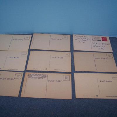 LOT 188 GREAT VINTAGE POSTCARDS-COMIC